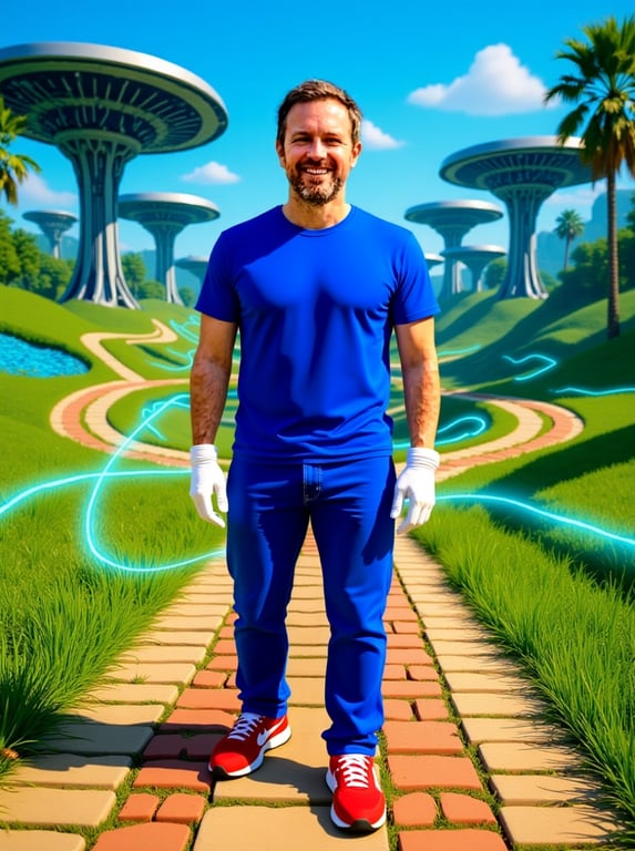 Reimagine this outdoor park sn...