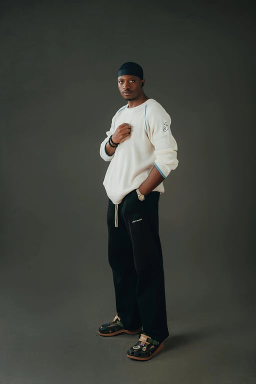 Dreamy Filter before photo - natural portrait in mixed casual pieces with indoor or outdoor setting