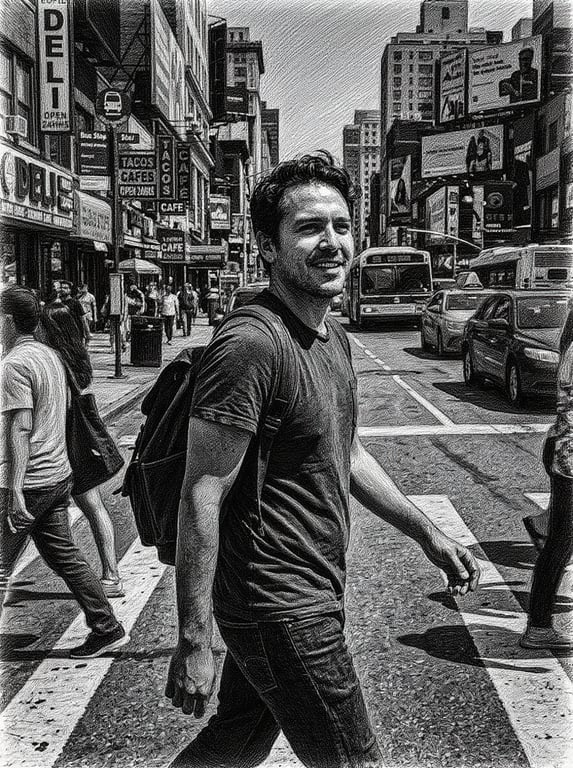 Reinterpret the entire scene a...