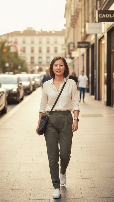 Transform this casual tourist ...