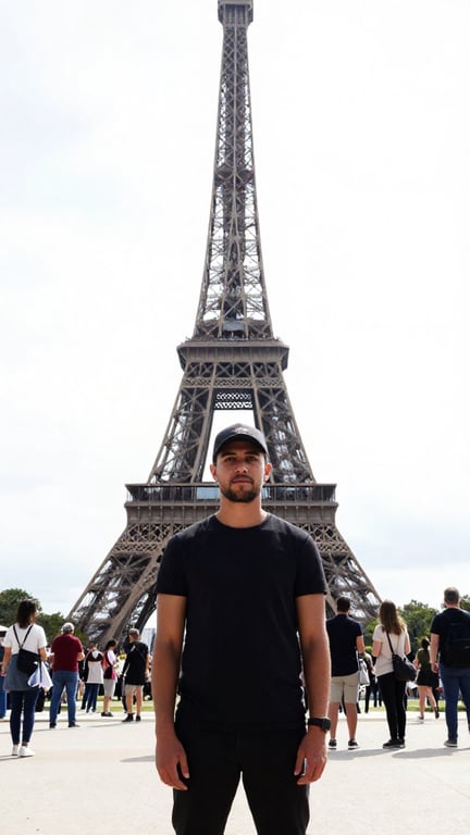 Elevate this tourist snapshot ...