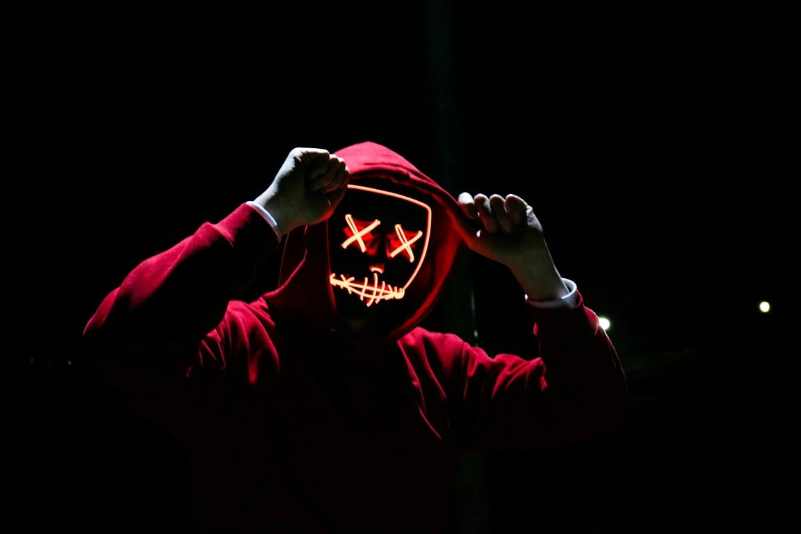 ai Halloween background before pic-robot