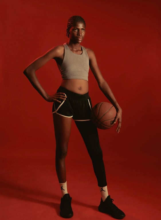 a portrait of a person enhanced with advanced shadow correction, softening hard shadow edges and keeping the image clean, natural, and well-lit