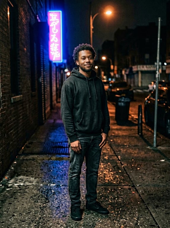 Add a believable neon element ...