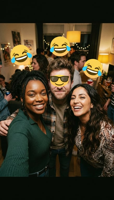 Add expressive face emojis flo...