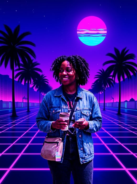 Perform a global vaporwave-sty...