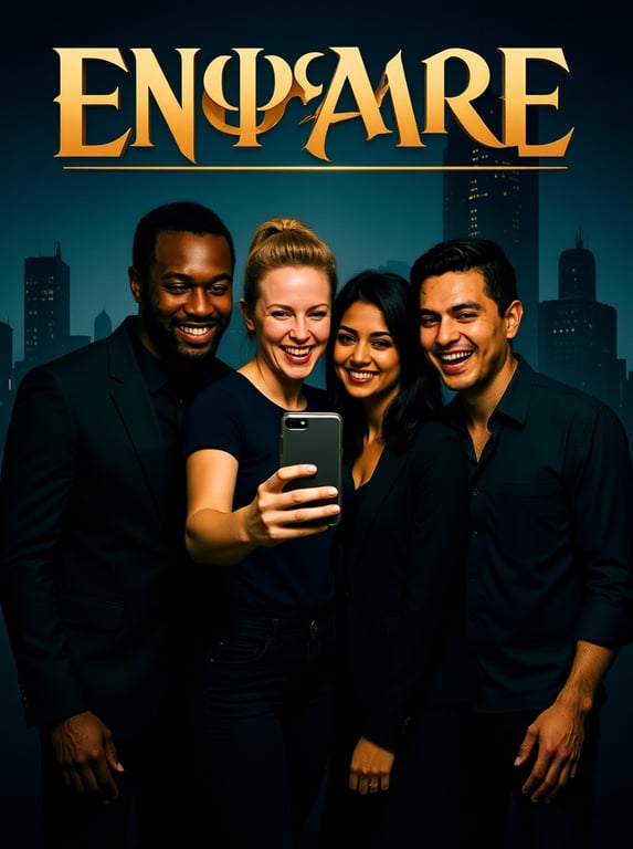 Transform this casual party sn...