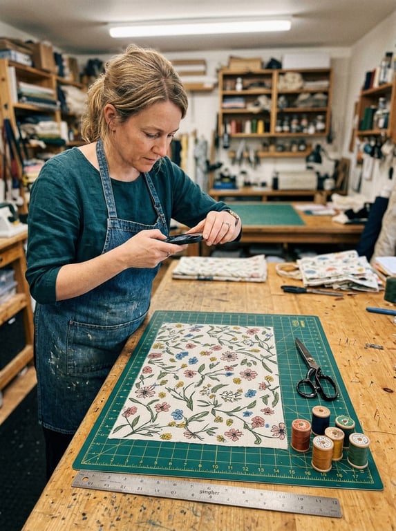 Rebuild the floral fabric artw...