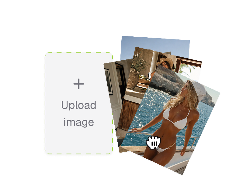 写真をアップロードするか、ビジョンを説明してください