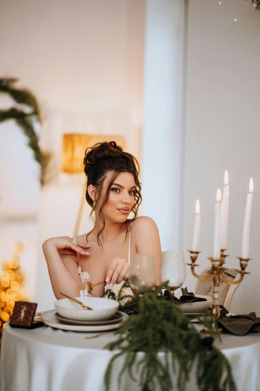 Office Siren Outfits filter before photo - natural portrait with plain outfit and standard room background