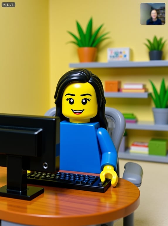 Rebuild this webcam scene as a...