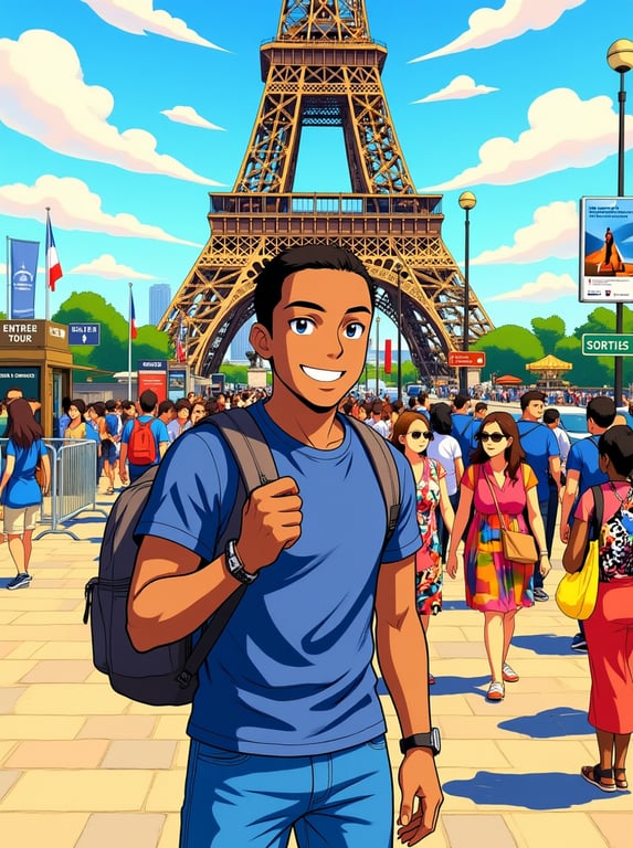 Reimagine this travel snapshot...