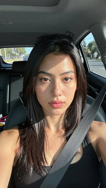 Add sleek, slightly reflective...