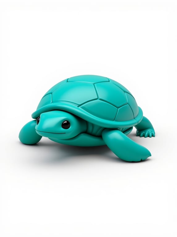 Convert the 3D-printed turtle ...