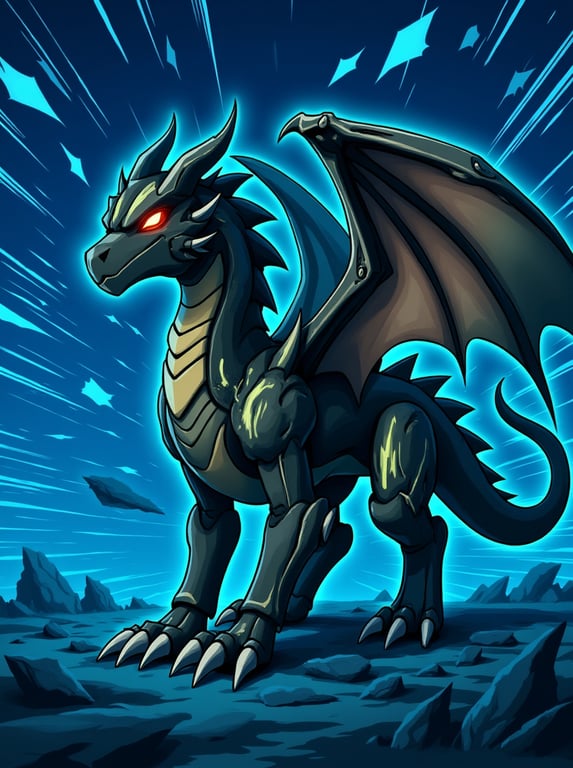 Use the generic AI dragon as a...