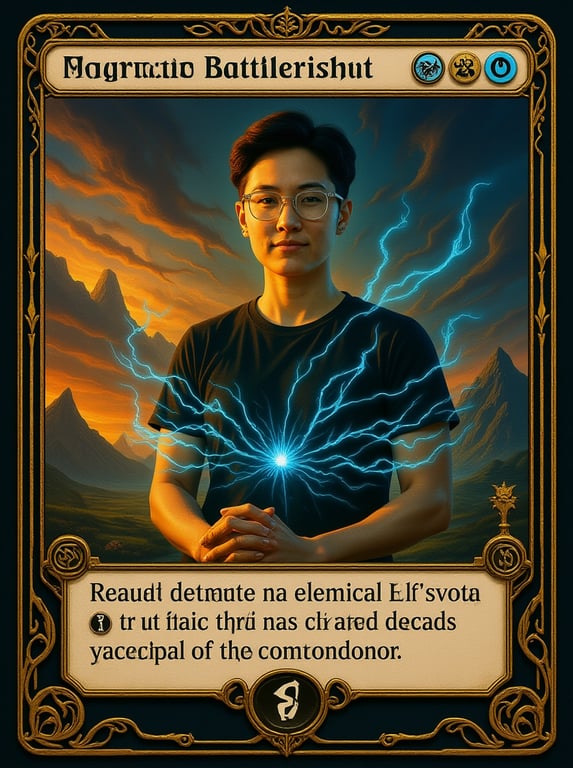 Transform this simple portrait...