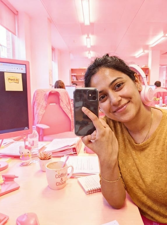 Transform this ordinary office...