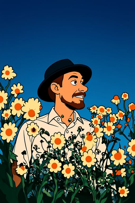 a portrait of a person stylized as a Scooby-Doo Hanna-Barbera cartoon figure with rigid vintage proportions, flat lighting, simple geometry, and instantly recognizable Scooby-Doo animation identity