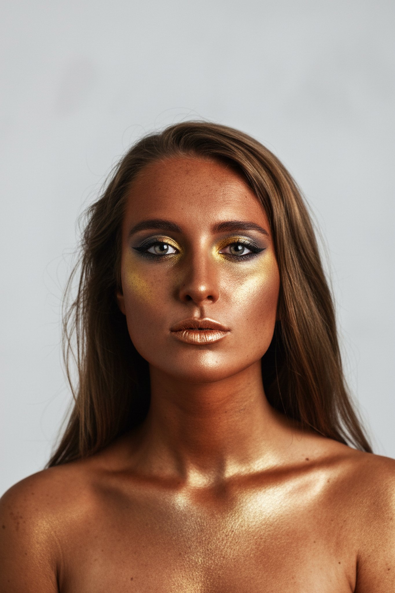 Professional makeup artists use the filter to create high-fashion face charts and portfolio visuals, allowing them to present bold editorial looks without scheduling full photoshoots.