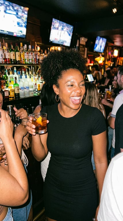 Transform this casual bar snap...