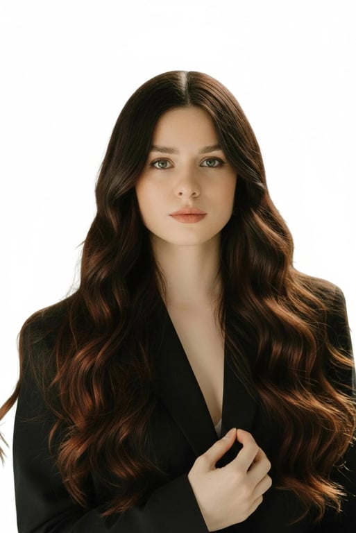 AI face cut out filter after transformation - creative portrait featuring AI generated face outline