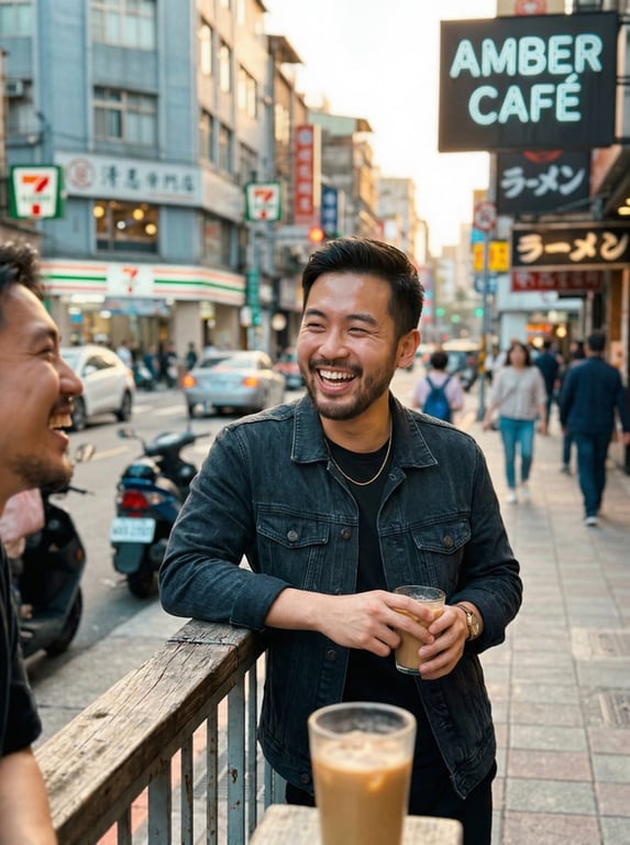 Upgrade this candid outdoor po...