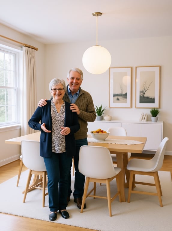 Convert this outdated suburban...