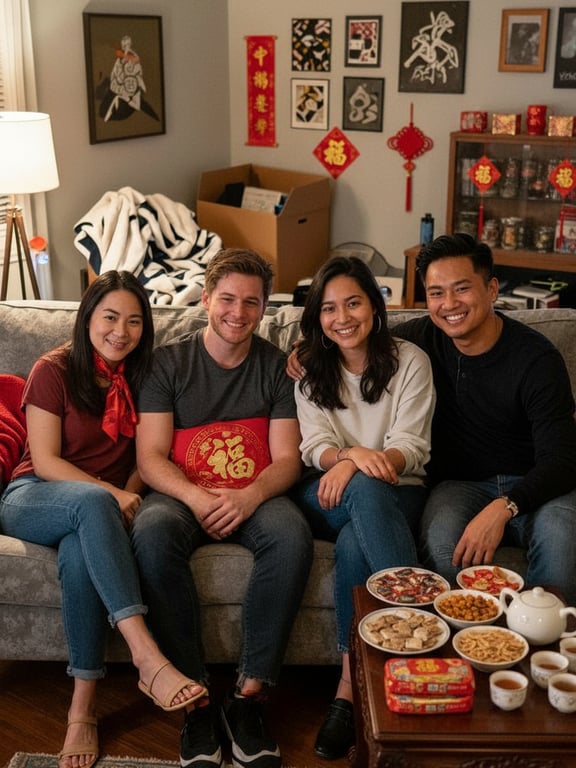 Redesign this casual living-ro...