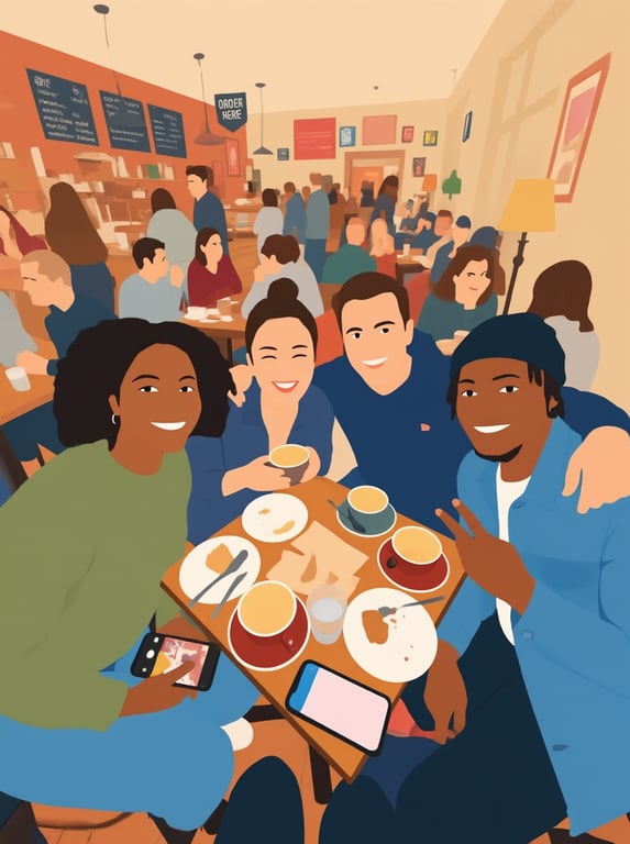 Restyle the entire scene as a ...