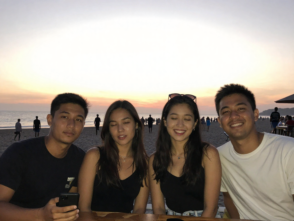 Transform this casual beach ba...