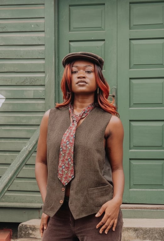 AI brighten image filter after transformation - selfie enhanced with AI brightness and color correction