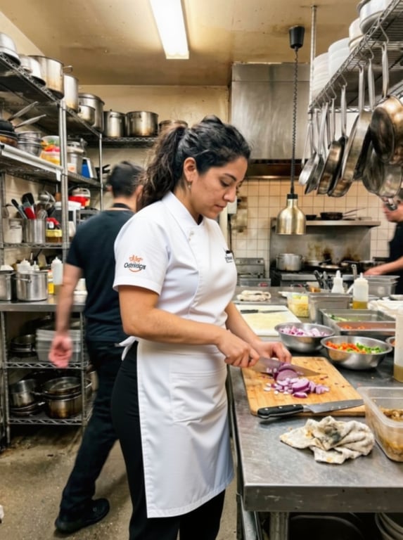 Convert her current outfit int...