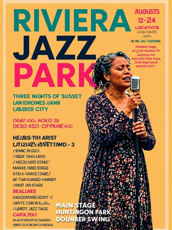 Redesign this bland festival i...