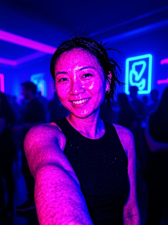 Reimagine this phone selfie as...