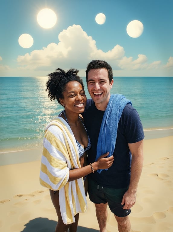 Convert this ordinary beach sn...