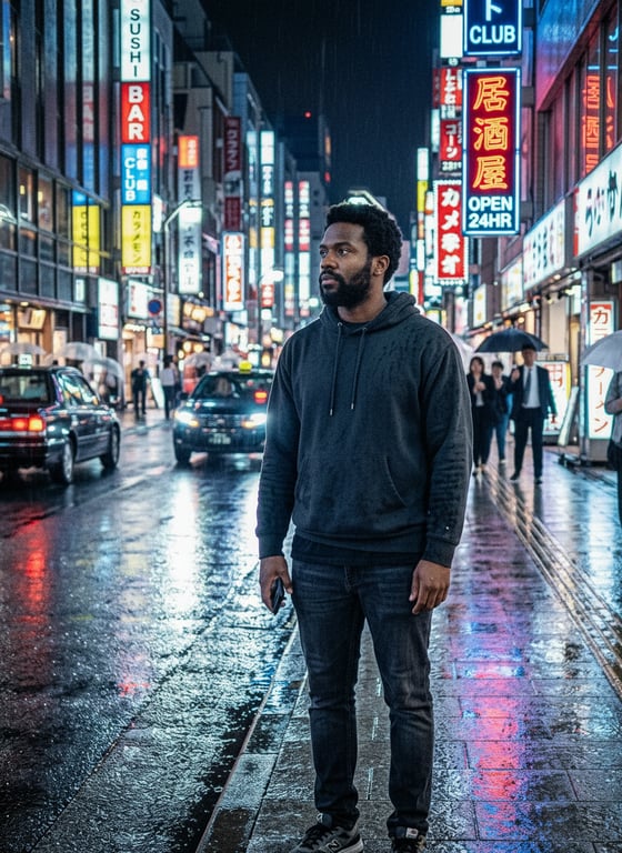 Apply a cohesive grainy film f...