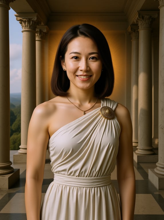 Reimagine this studio headshot...