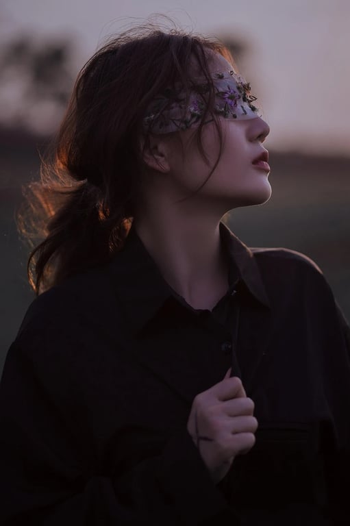 AI 90s filter before photo - portrait in modern style before retro 90s effect