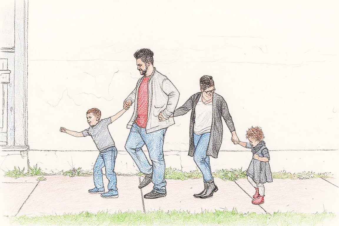 AI sketch filter after transformation - portrait converted into pencil sketch artwork