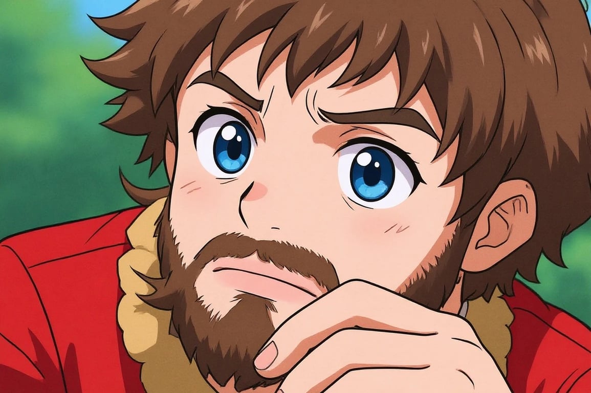 AI chibi maker after transformation - outdoor photo rendered into cartoon chibi style