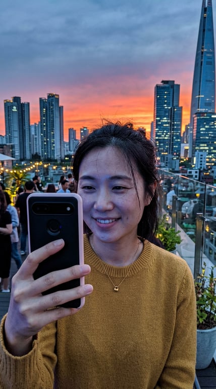 Apply an AI photo filter that ...