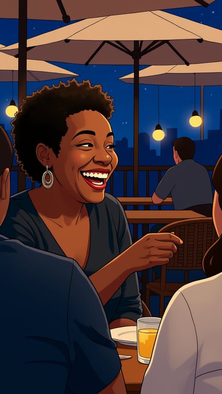 Turn this candid into a polish...