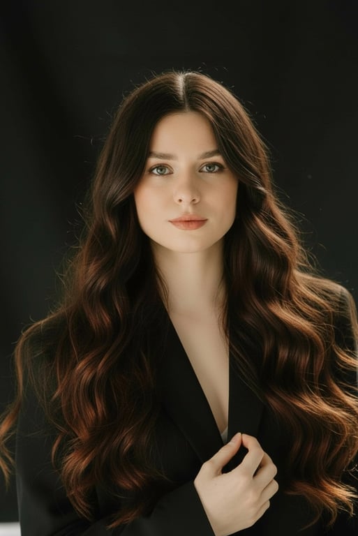 AI face slimmer filter before photo - full body photo before facial shape edit