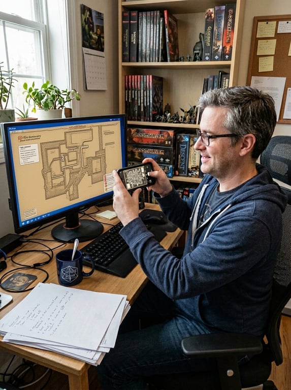 Redesign the dungeon map shown...
