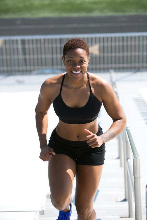 AI clothes changer after transformation - virtual sportswear outfit look