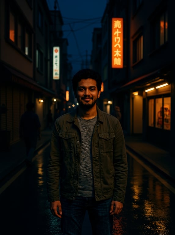 Change the backdrop into a Jap...