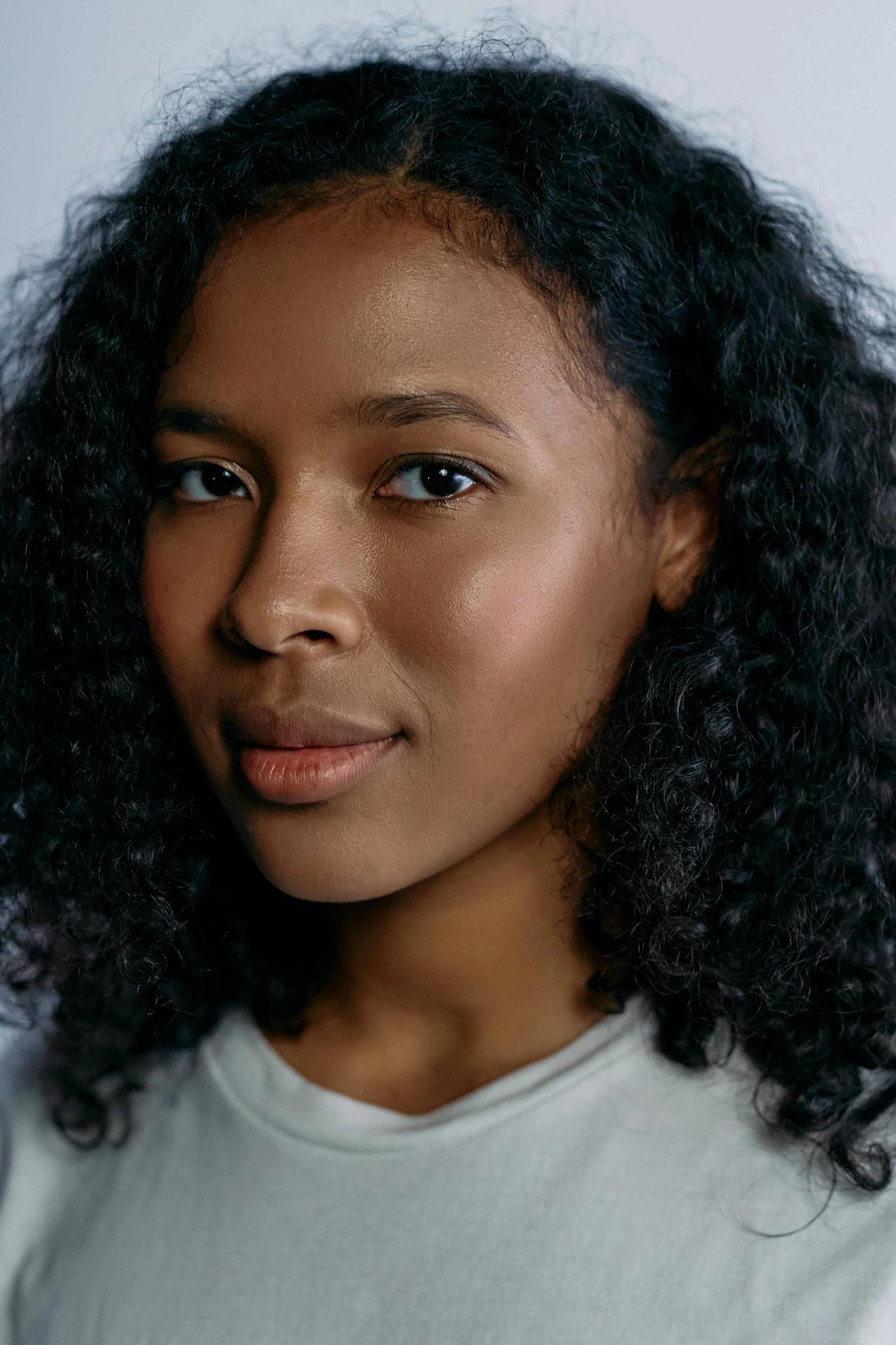 AI pixelate image filter before photo - casual portrait before AI pixel edit