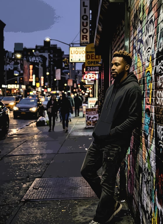 Apply a bold posterize filter ...