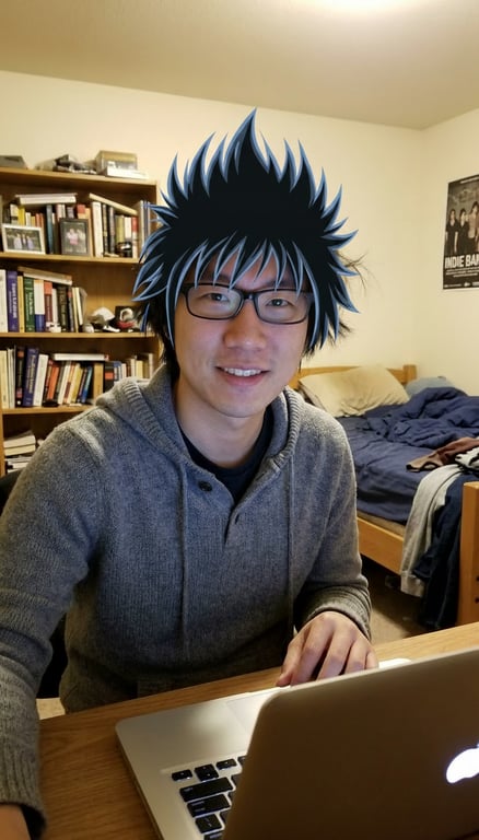 Transform only the hairstyle i...