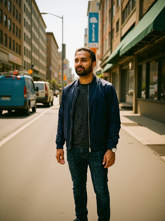 Convert this outdoor city port...